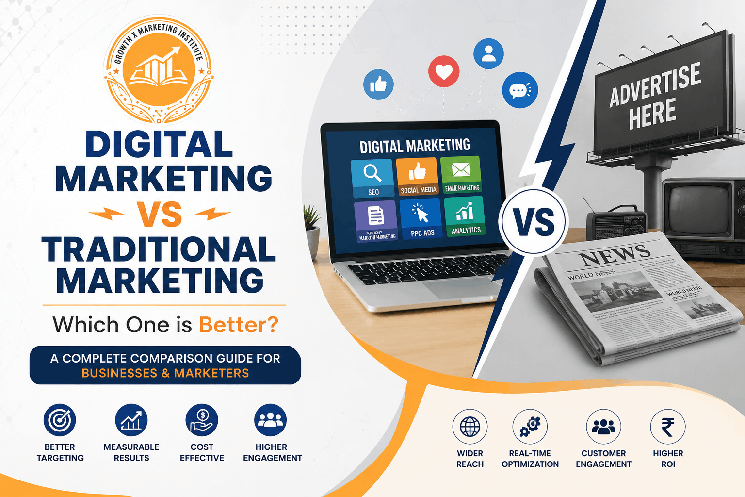 Digital Marketing vs Traditional Marketing